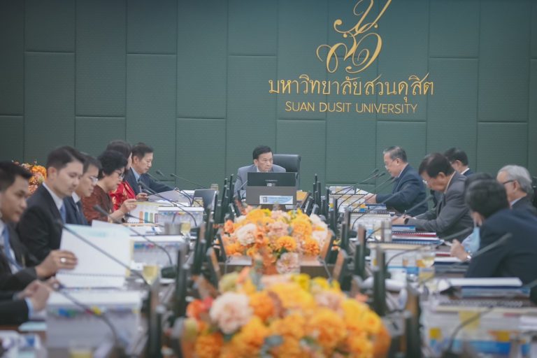 การประชุมสภามหาวิทยาลัย ครั้งที่ 5(21)/2568 เมื่อวันที่ 22 พฤษภาคม 2568