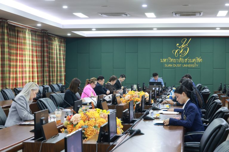 การประชุมคณะกรรมการส่งเสริมกิจการมหาวิทยาลัย ครั้งที่ 2/2568 เมื่อวันที่ 14 ตุลาคม 2568