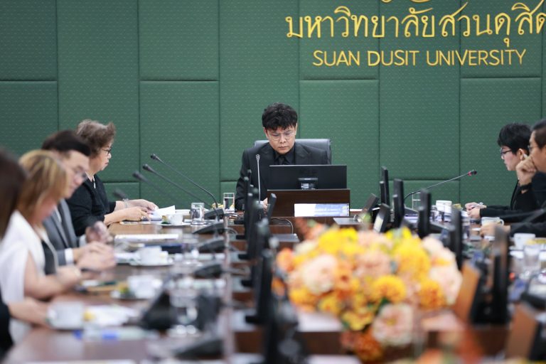 การประชุมคณะกรรมการส่งเสริมกิจการมหาวิทยาลัย ครั้งที่3/2568 เมื่อวันที่ 11 พฤศจิกายน 2568     