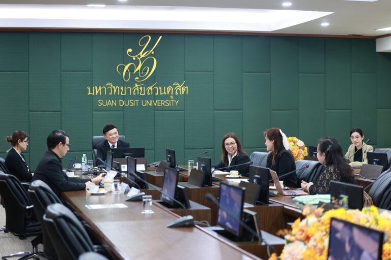 การประชุมคณะอนุกรรมการด้านการส่งเสริมกิจกรรมนักศึกษา ครั้งที่ 1/2568 เมื่อวันที่ 11 ธันวาคม 2568 