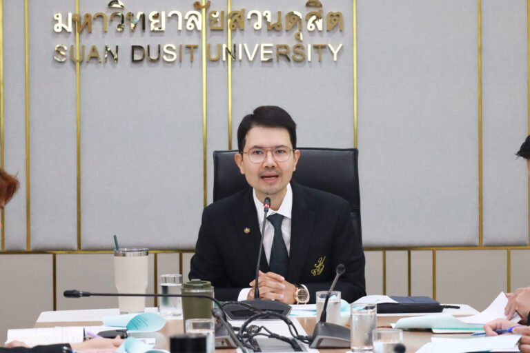 การประชุมอนุกรรมการทั้ง 5 คณะ (อนุกรรมการภายใน) ของคณะกรรมการส่งเสรกิจการมหาวิทยาลัยเพื่อรับทราบแนวทางการดำเนินงานของอนุกรรมการ เมื่อวันที่ 22 มกราคม 2569