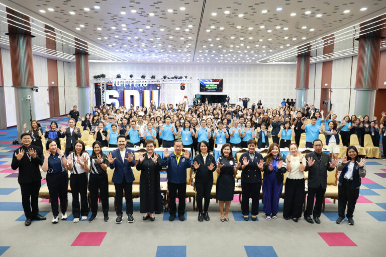 กรรมการสภามหาวิทยาลัยเข้าร่วมงานประกาศผลรางวัล โครงการ “สร้างความสุข ขยับกาย สบายชีวี ท้าเพื่อนดี SDU 10Fit10”