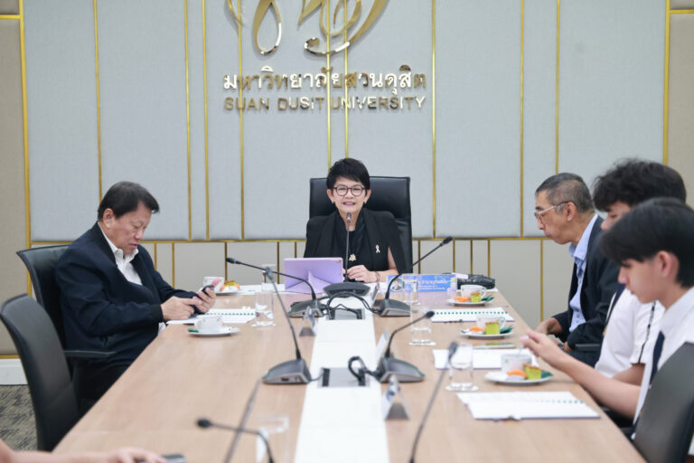 การประชุมคณะกรรมการส่งเสริมกิจการมหาวิทยาลัย ครั้งที่ 7(11)/2569 เมื่อวันที่ 15 มิถุนายน 2569