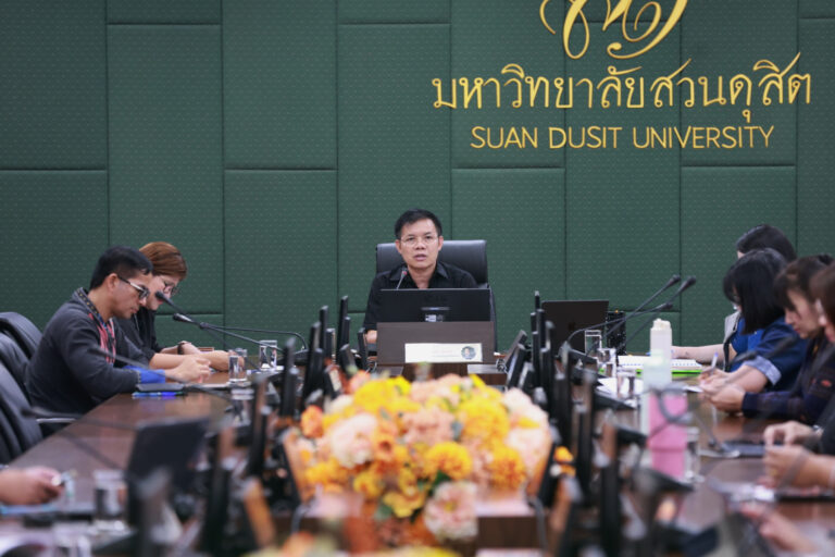 การประชุมสภาคณาจารย์และพนักงาน ครั้งที่ 6(11)/2569 เมื่อวันที่ 20 พฤษภาคม 2569