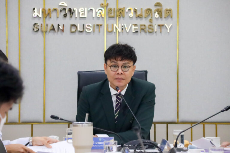 การประชุมคณะกรรมการส่งเสริมกิจการมหาวิทยาลัย ครั้งที่ 12(16)/2569 เมื่อวันที่ 8 ตุลาคม 2569