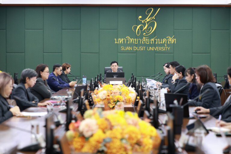 การประชุมสภาคณาจารย์และพนักงาน ครั้งที่ 12(17)/2569 เมื่อวันที่ 7 ตุลาคม 2569