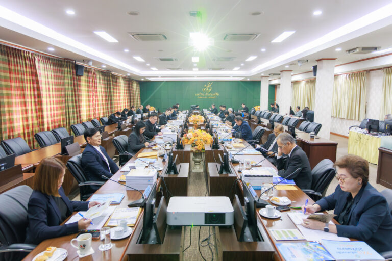 การประชุมสภามหาวิทยาลัย ครั้งที่ 6(34)/2569 เมื่อวันที่ 26 มิถุนายน 2569 